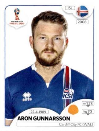 Aron Gunnarsson – FIFA World Cup 2018 Russia, Nr. 301