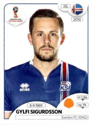Gylfi Sigurðsson – FIFA World Cup 2018 Russia, Nr. 304