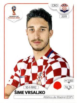 Šime Vrsaljko – FIFA World Cup 2018 Russia, Nr. 315