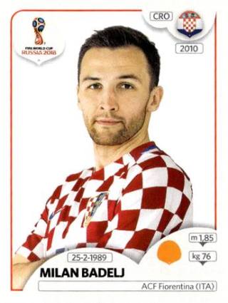 Milan Badelj – FIFA World Cup 2018 Russia, Nr. 326