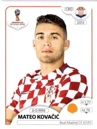Mateo Kovačić – FIFA World Cup 2018 Russia, Nr. 327