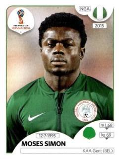 Moses Simon – FIFA World Cup 2018 Russia, Nr. 348