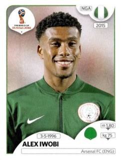 Alex Iwobi – FIFA World Cup 2018 Russia, Nr. 350