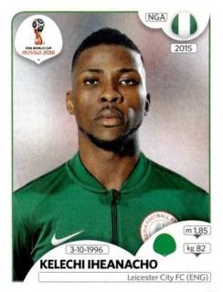Kelechi Promise Iheanacho – FIFA World Cup 2018 Russia, Nr. 351