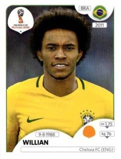 Willian – FIFA World Cup 2018 Russia, Nr. 361