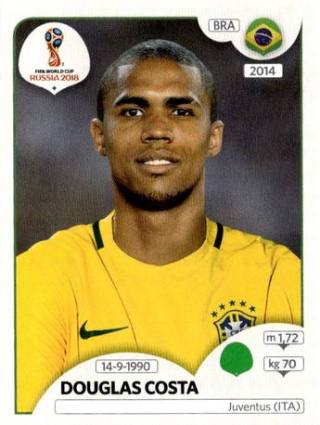 Douglas Costa de Souza – FIFA World Cup 2018 Russia, Nr. 368