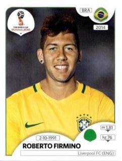 Roberto Firmino – FIFA World Cup 2018 Russia, Nr. 369