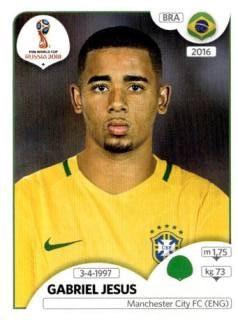 Gabriel Jesus – FIFA World Cup 2018 Russia, Nr. 370