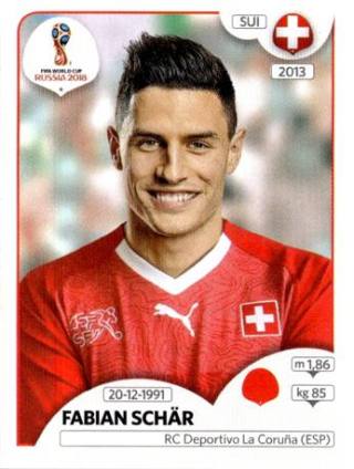 Fabian Schär – FIFA World Cup 2018 Russia, n. 380