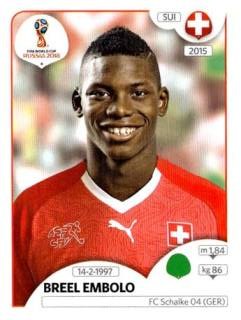 Breel Embolo – FIFA World Cup 2018 Russia, Nr. 388
