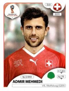 Admir Mehmedi – FIFA World Cup 2018 Russia, Nr. 390