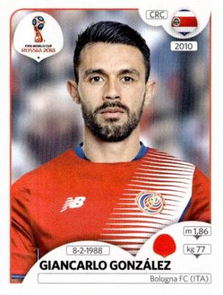 Giancarlo González – FIFA World Cup 2018 Russia, Nr. 395