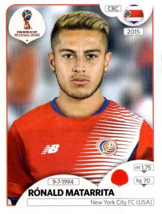 Ronald Matarrita – FIFA World Cup 2018 Russia, Nr. 400