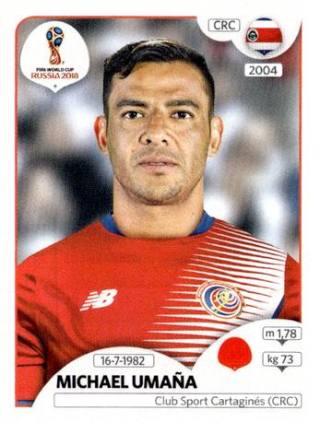 Michael Umaña – FIFA World Cup 2018 Russia, Nr. 401