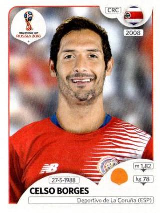 Celso Borges – FIFA World Cup 2018 Russia, Nr. 404