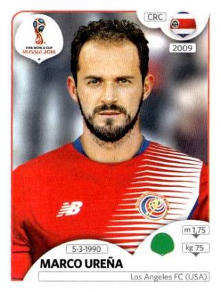 Marco Ureña – FIFA World Cup 2018 Russia, Nr. 410