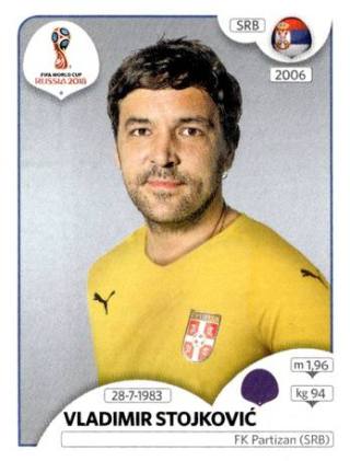 Vladimir Stojković – FIFA World Cup 2018 Russia, Nr. 414