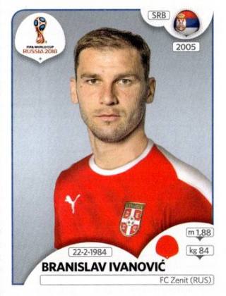 Branislav Ivanović – FIFA World Cup 2018 Russia, Nr. 415