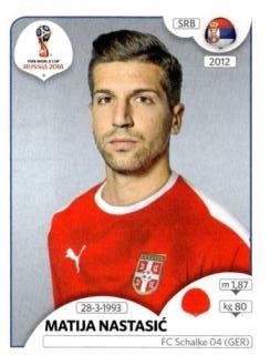 Matija Nastasić – FIFA World Cup 2018 Russia, Nr. 418