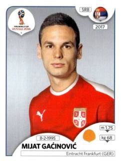 Mijat Gaćinović – FIFA World Cup 2018 Russia, Nr. 428