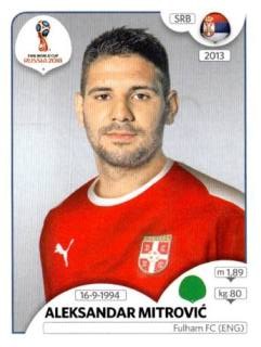Aleksandar Mitrović – FIFA World Cup 2018 Russia, Nr. 430
