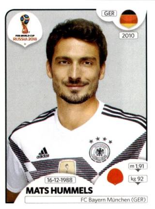 Mats Hummels – FIFA World Cup 2018 Russia, Nr. 435