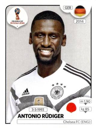 Antonio Rüdiger – FIFA World Cup 2018 Russia, Nr. 436