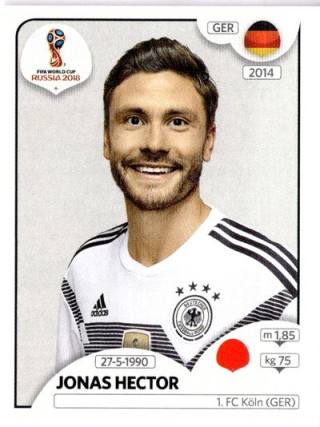 Jonas Hector – FIFA World Cup 2018 Russia, Nr. 439