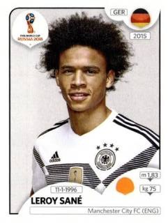 Leroy Sané – FIFA World Cup 2018 Russia, Nr. 446