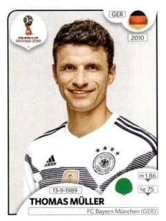 Thomas Müller – FIFA World Cup 2018 Russia, Nr. 450