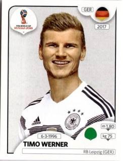 Timo Werner – FIFA World Cup 2018 Russia, Nr. 451