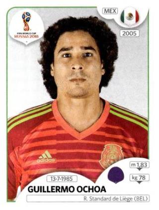 Guillermo Ochoa – FIFA World Cup 2018 Russia, Nr. 454