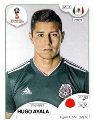 Hugo Ayala – FIFA World Cup 2018 Russia, Nr. 455
