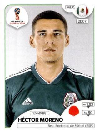 Héctor Moreno – FIFA World Cup 2018 Russia, Nr. 457