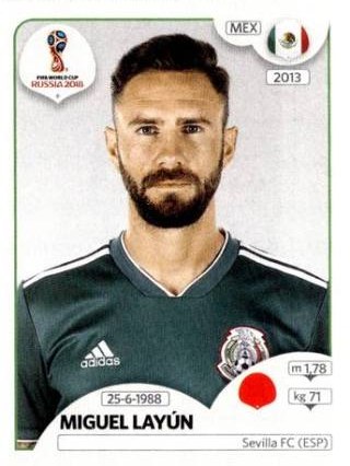 Miguel Layún – FIFA World Cup 2018 Russia, nr. 459