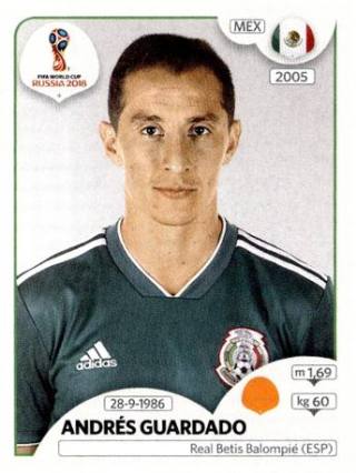 Andrés Guardado – FIFA World Cup 2018 Russia, Nr. 463