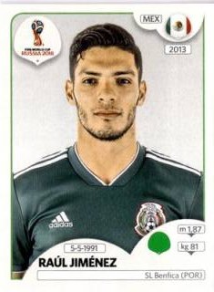 Raúl Jiménez – FIFA World Cup 2018 Russia, Nr. 468