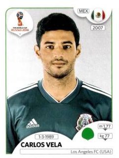 Carlos Vela – FIFA World Cup 2018 Russia, Nr. 469