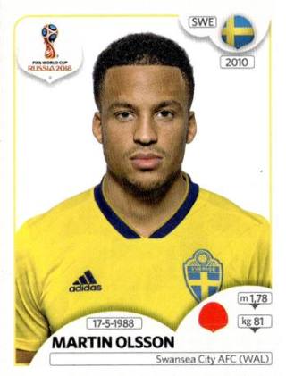 Martin Olsson – FIFA World Cup 2018 Russia, Nr. 478