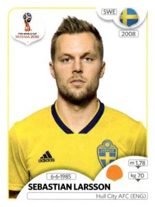 Sebastian Larsson – FIFA World Cup 2018 Russia, Nr. 482