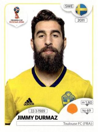 Jimmy Durmaz – FIFA World Cup 2018 Russia, Nr. 486