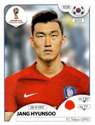 Jang Hyunsoo – FIFA World Cup 2018 Russia, Nr. 499