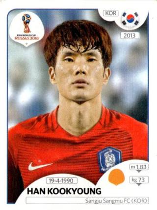 Han Kookyoung – FIFA World Cup 2018 Russia, Nr. 504