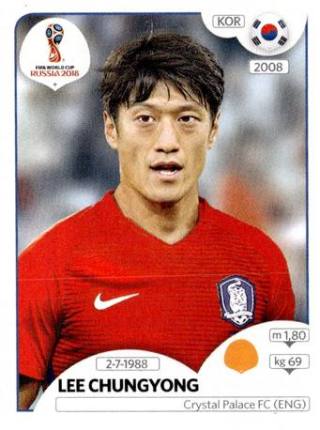 Lee Chung-yong – FIFA World Cup 2018 Russia, Nr. 505