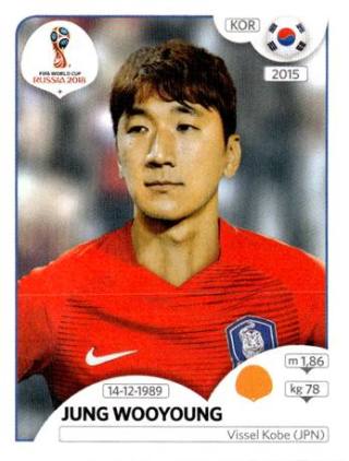 Jung Woo-young – FIFA World Cup 2018 Russia, Nr. 506