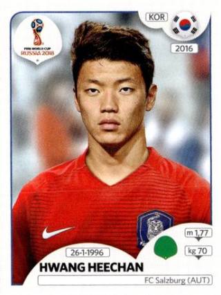 Hwang Hee-chan – FIFA World Cup 2018 Russia, Nr. 511