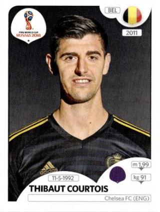 Thibaut Courtois – FIFA World Cup 2018 Russia, Nr. 514