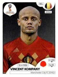 Vincent Kompany – FIFA World Cup 2018 Russia, n. 518