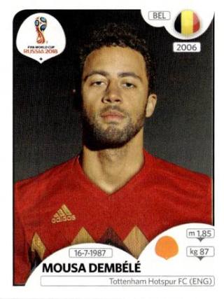Mousa Dembélé – FIFA World Cup 2018 Russia, Nr. 525