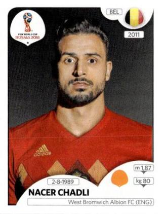 Nacer Chadli – FIFA World Cup 2018 Russia, Nr. 526